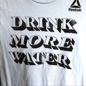 Reebok Drink more water T-shirt